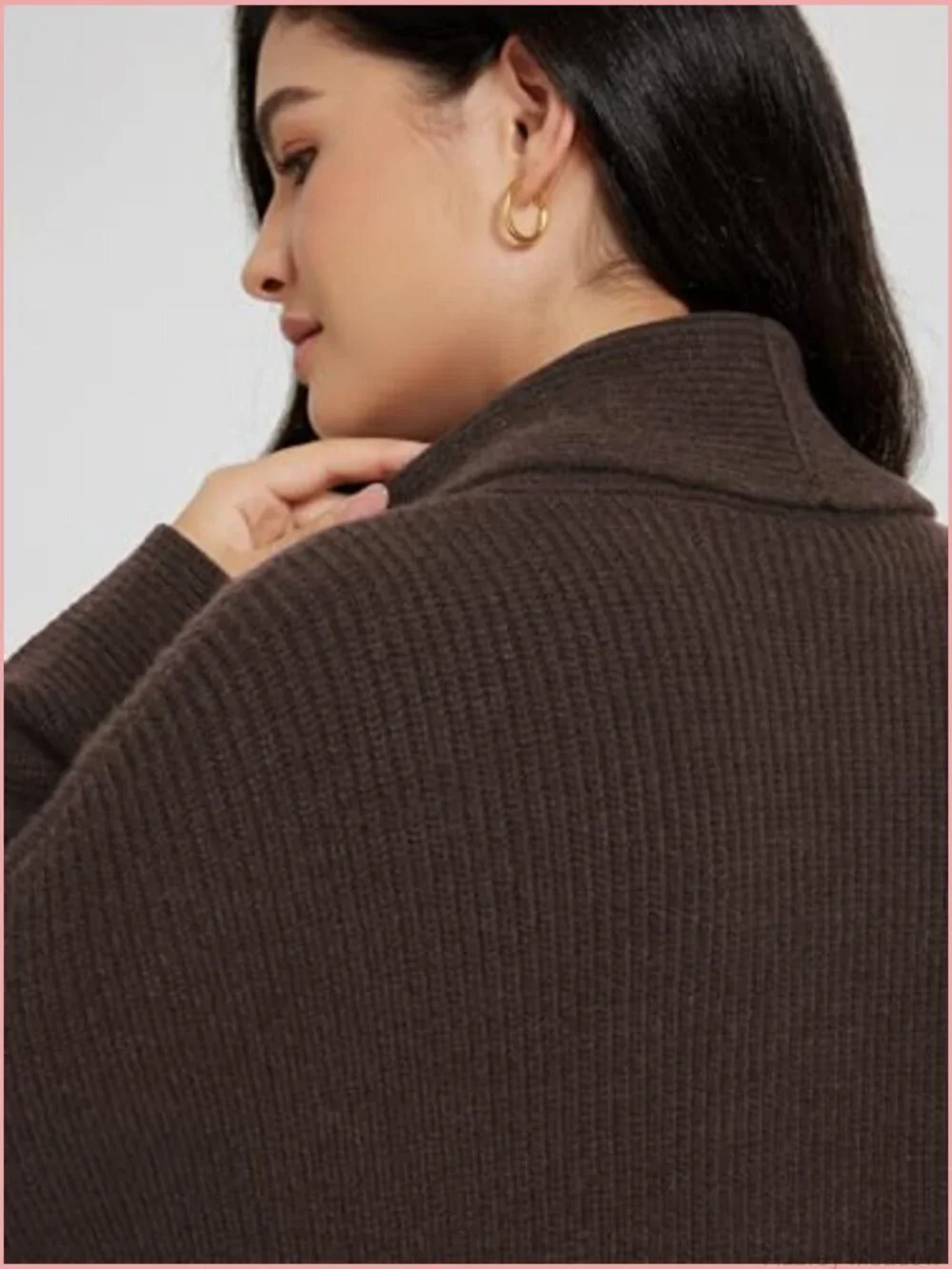 Women's Long Cardigan Open Front Drape Coatigan Soft Knit Outerwear